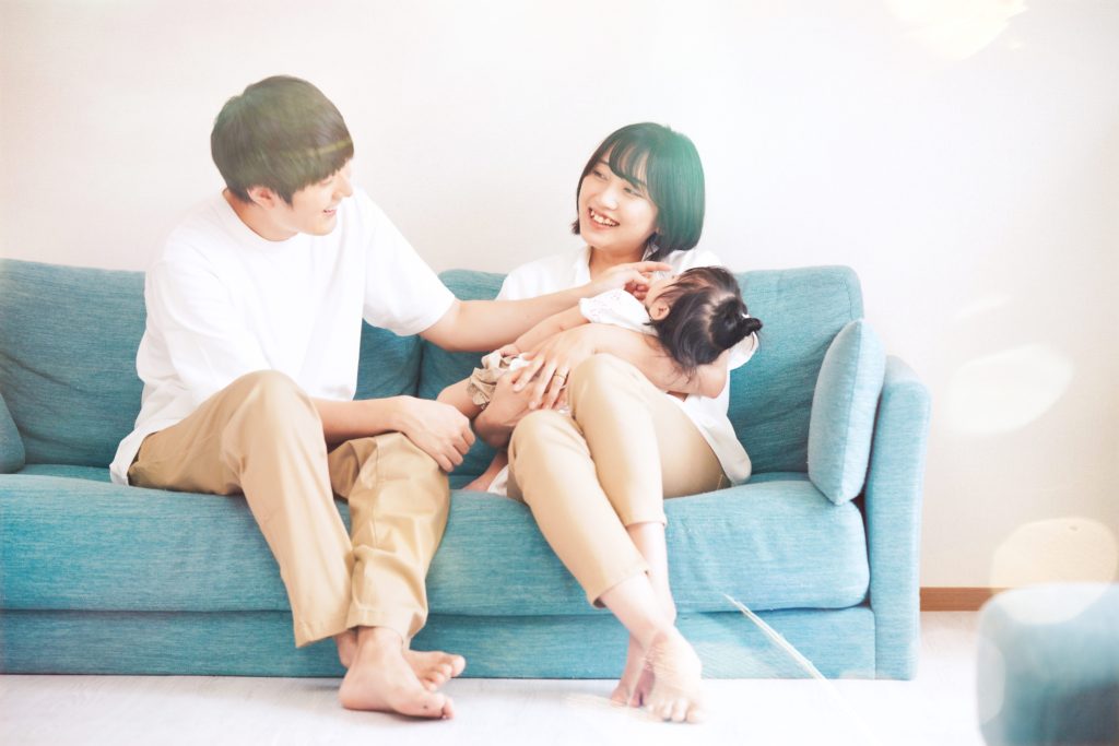 家族全員、いつまでも健康で幸せに過ごすイメージ